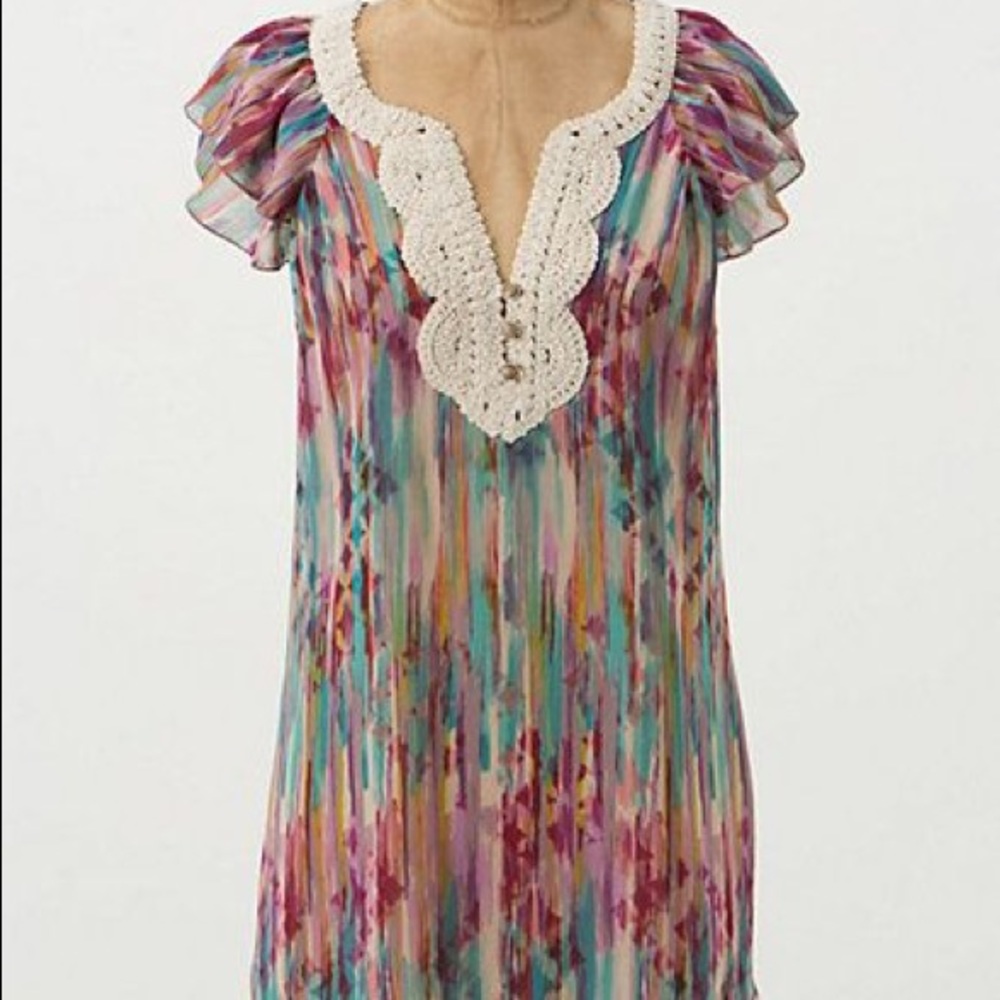 Anthropologie Sanctuary Soca Flutter Blouse