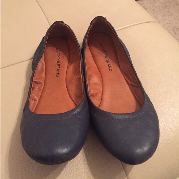 Lucky Brand Shoes - Lucky Brand, navy blue flats