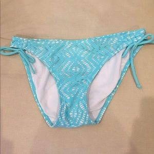Baby Blue Red Camel Bathing Suit Bottoms