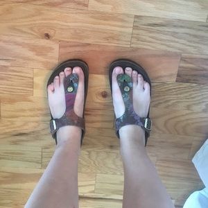 Birkenstock Gizeh Flower Crush