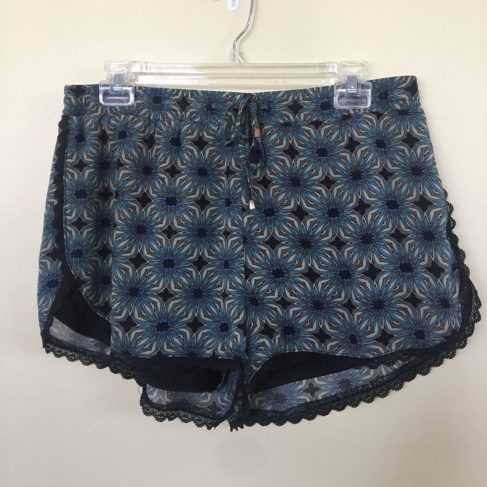 patterned pair of shorts