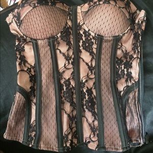 Lace corset