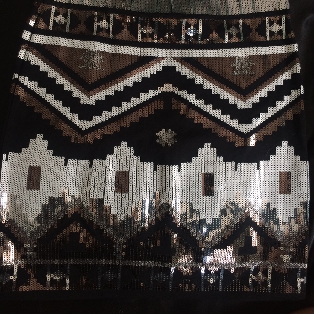 Sequined skirt