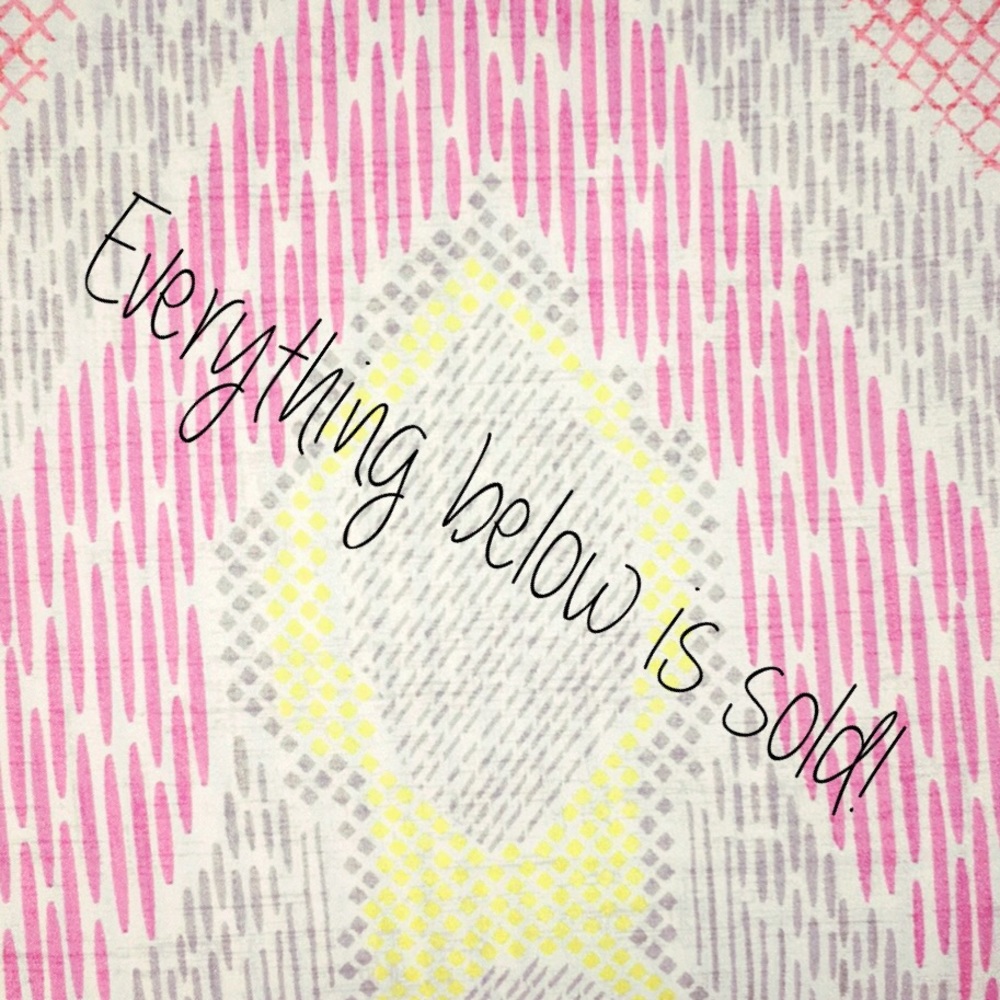 Everything past this has been sold!