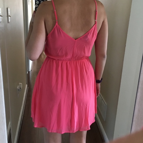 Pink spaghetti strap dress forever 21 - Picture 2 of 5