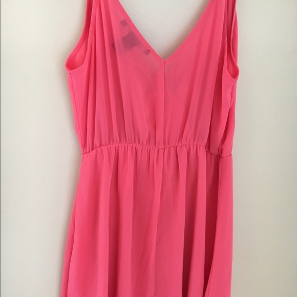 Pink spaghetti strap dress forever 21 - Picture 4 of 5
