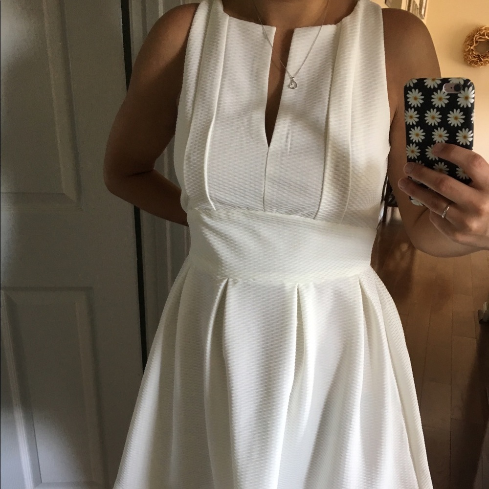 White dress