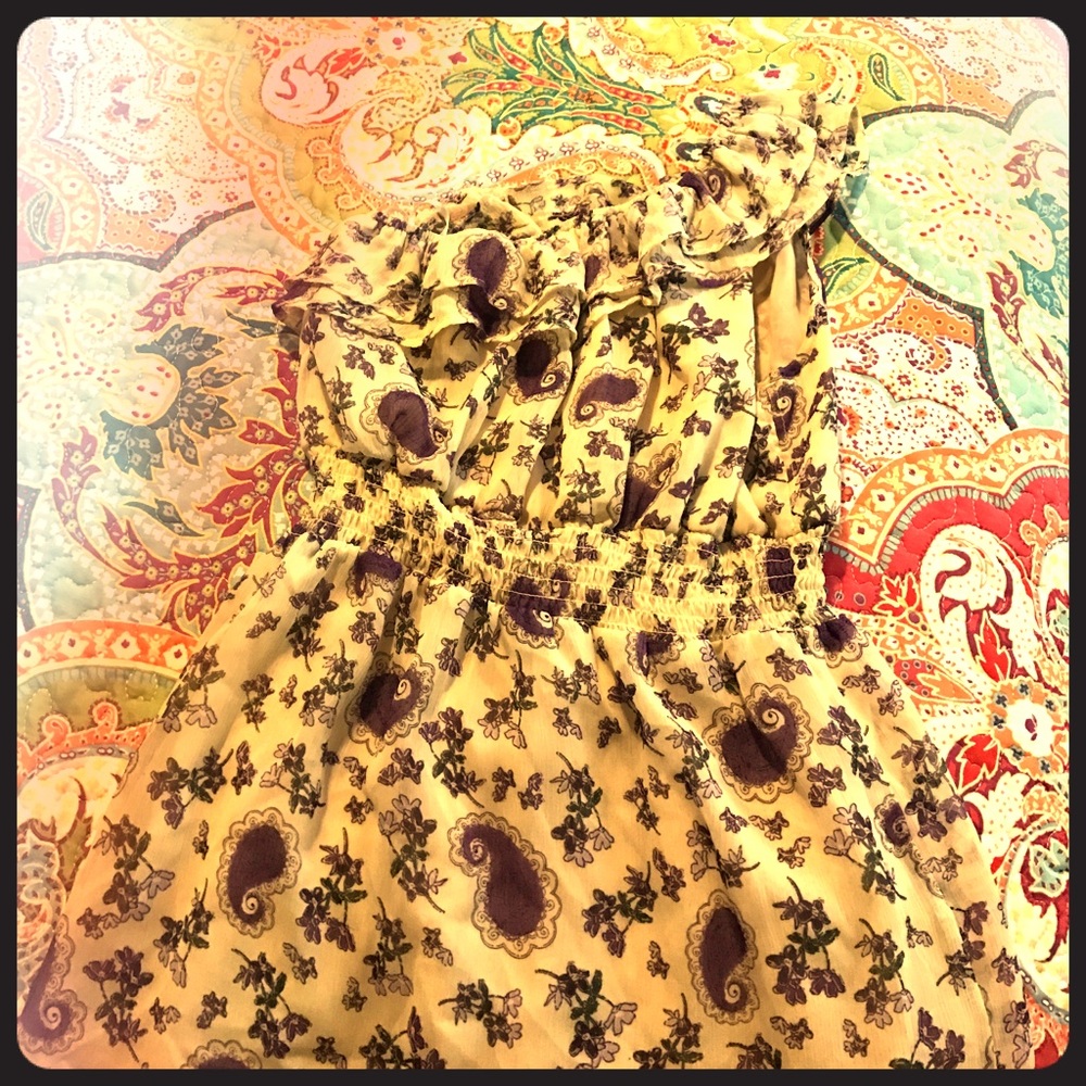 One shoulder strap top