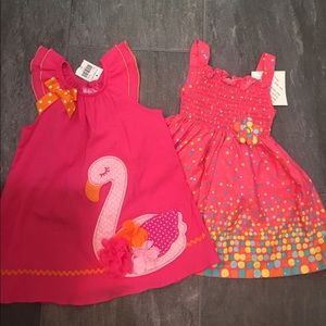💙 NWT 2T Toddler Girl Dress Bundle