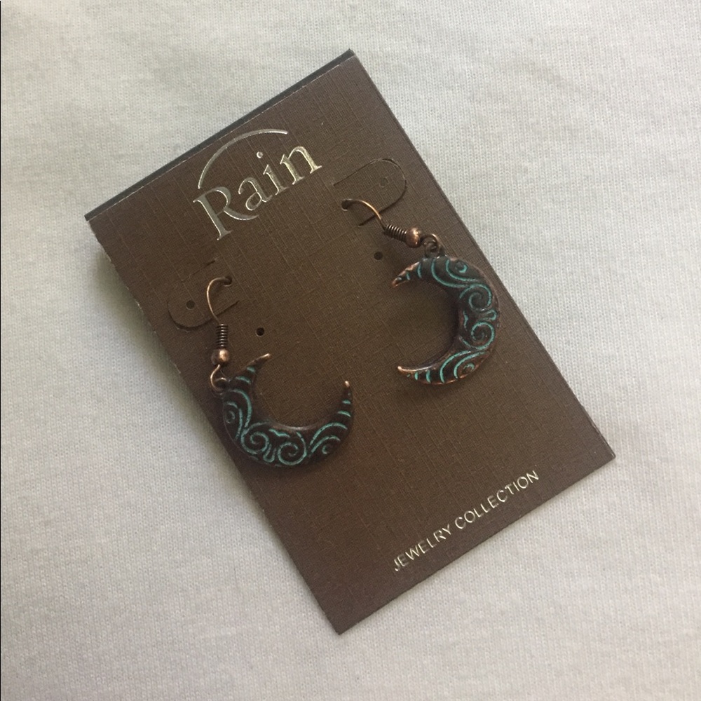 🌙✨Copper Moon Earrings