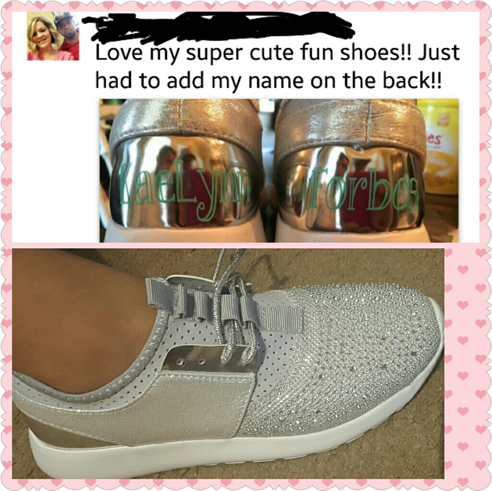 Bling shoes