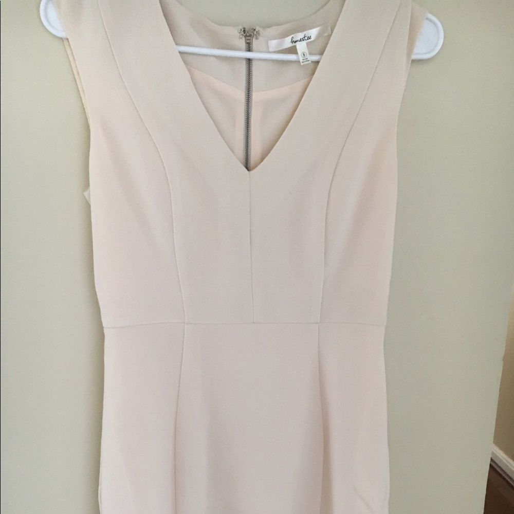 Light beige dress