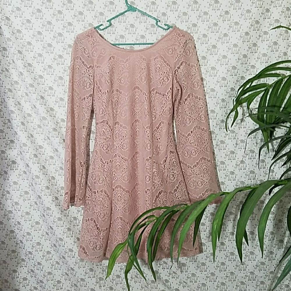 Blush festival dress