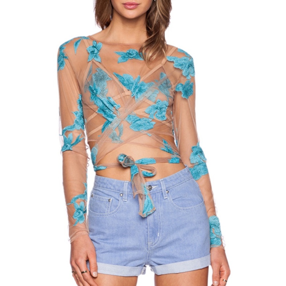 ISO!!!! Blue orchid top