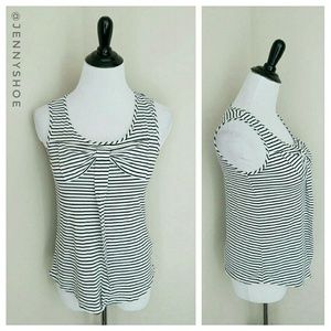 {anthropologie} striped bow top {anthropologie} striped bow top