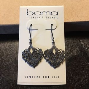 NWT Boma Heart Shaped Earings