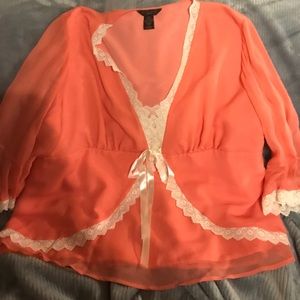 Dressy Top with lace detail