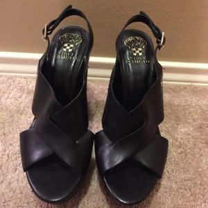 VINCE CAMUTO Black Platform shoes USA 9