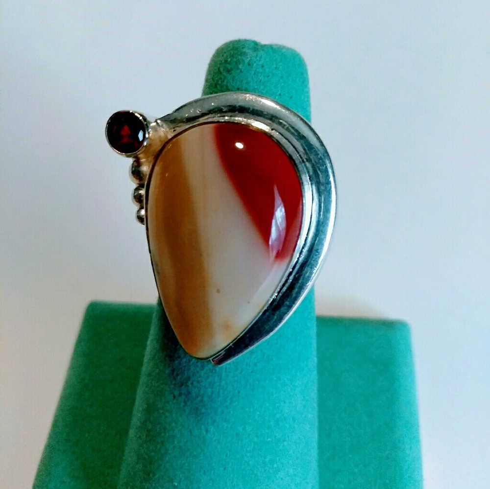 NWT Mookaite Sterling Silver Ring