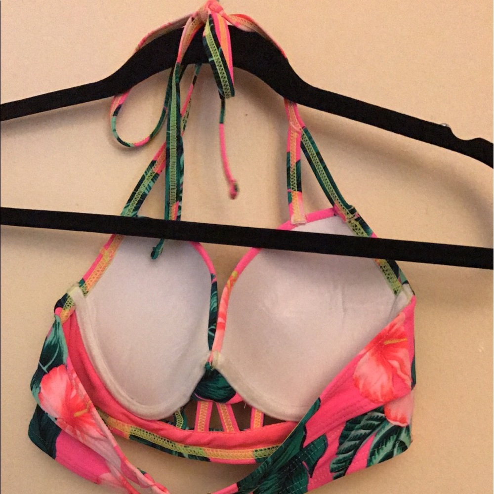 Bright Pink Target Bikini Small - Picture 2 of 4