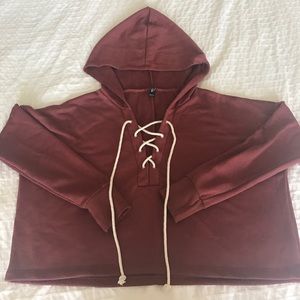 Windsor cropped hoodie