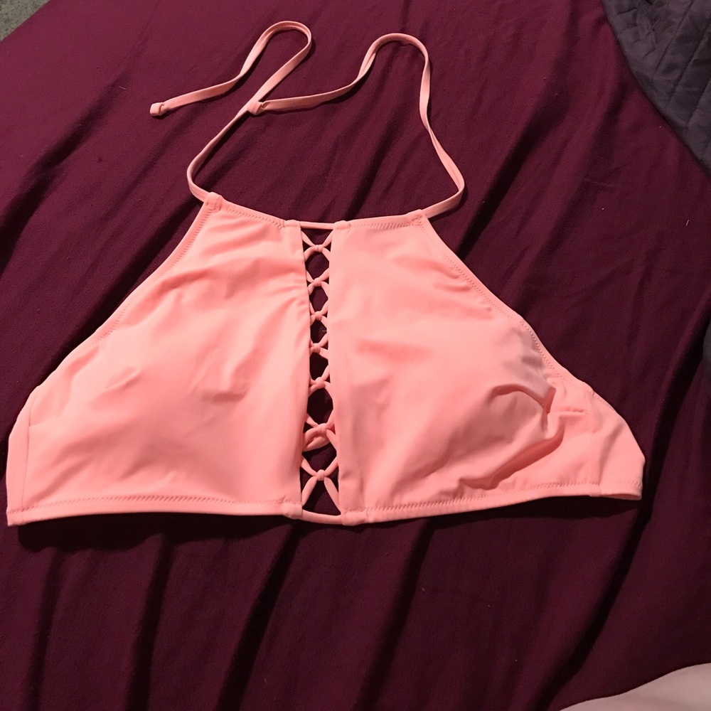 Victoria secret coral pink swim suit op