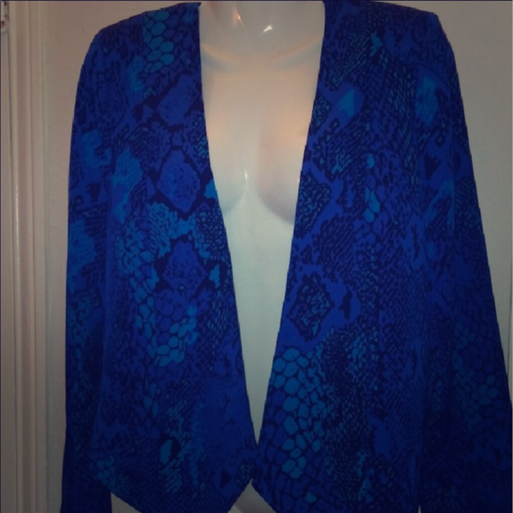 Aryn K. Animal Print Jacket