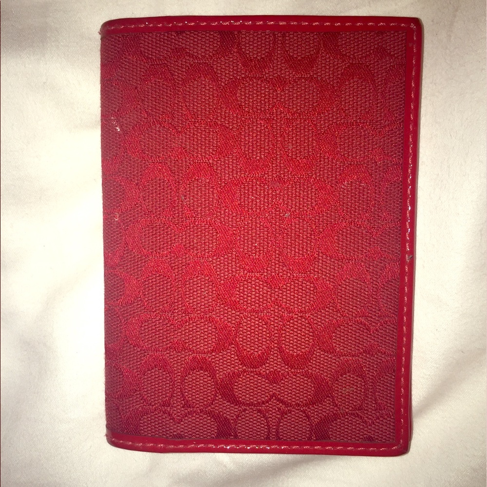 Coach passport case