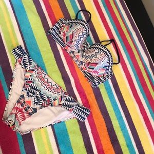 Barlll tribal multicolor bikini
