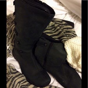 Merrell Faux Suede Boots