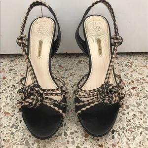 Max studio leather Strappy heels