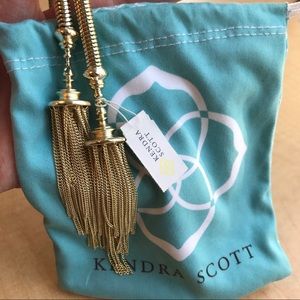NWT Kendra Scott McKayla Gold Necklace