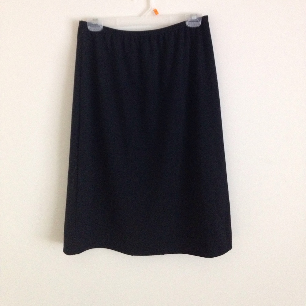 Black Knit skirt