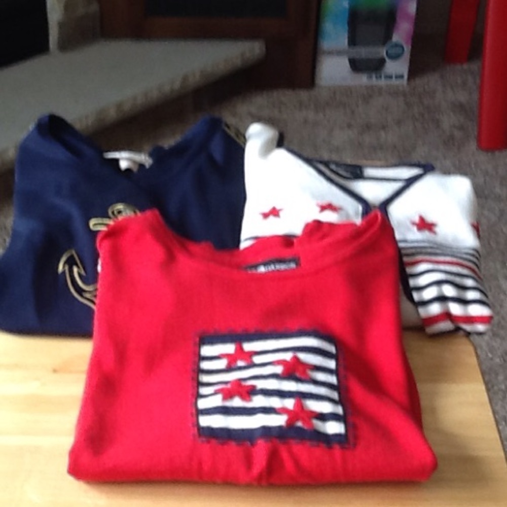 SAG HARBOR & R & B WOMAN 's TOP & SWEATER TOPS