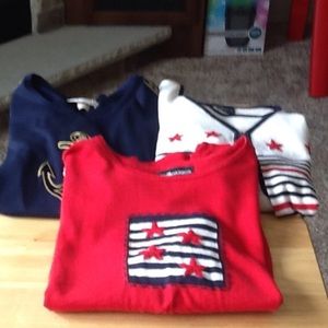 SAG HARBOR & R & B WOMAN 's TOP & SWEATER TOPS