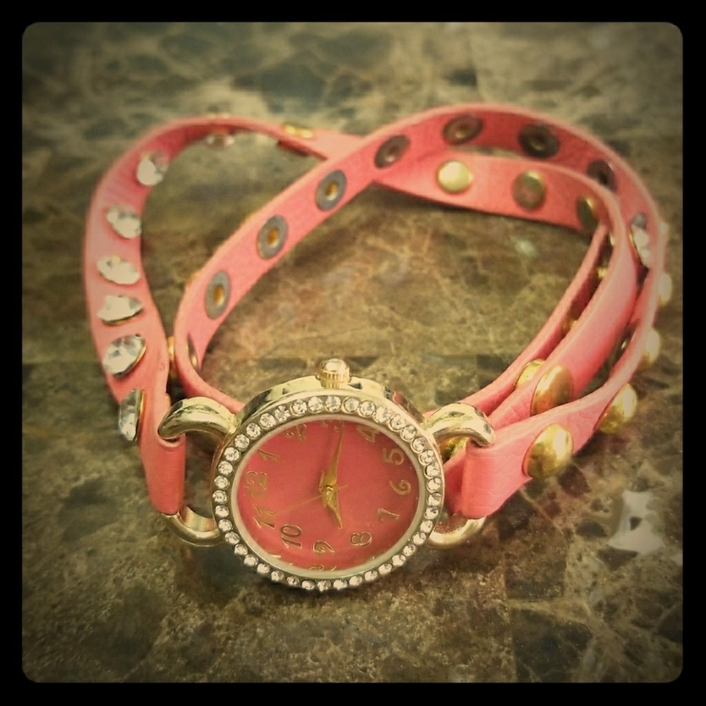 ORANGE WRAP AROUND WATCH