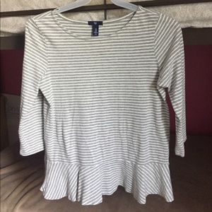 Gap Ruffled Blouse Size M