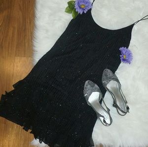 White House Black Market beaded dress