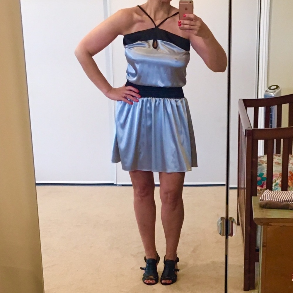 Forever 21 Silver Party Dress - sz L