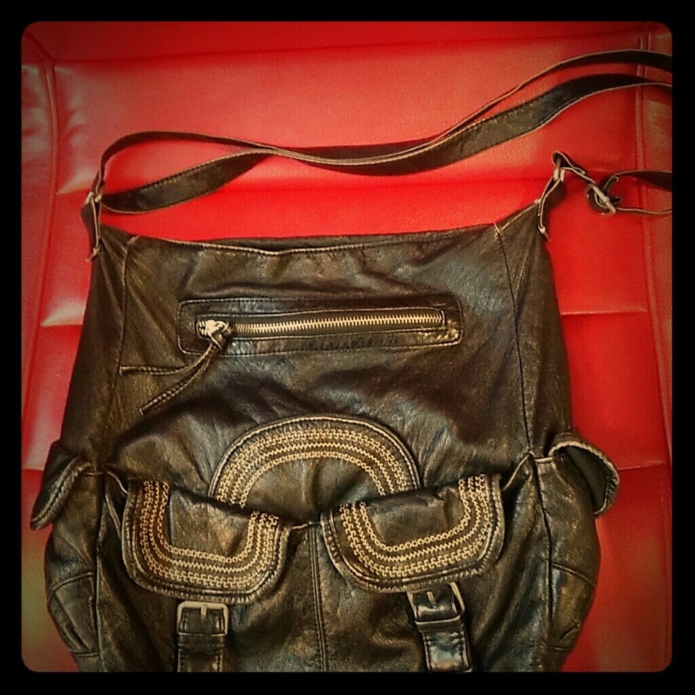 Black purse
