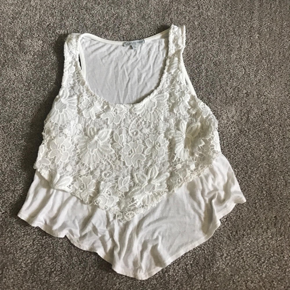 Charlotte Russe white tank