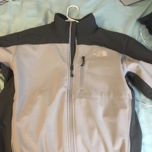 Men's north face heavy duty zip up