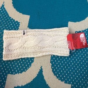 Cream Knit Ear Warmer
