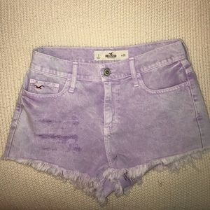 Hollister high waisted shorts