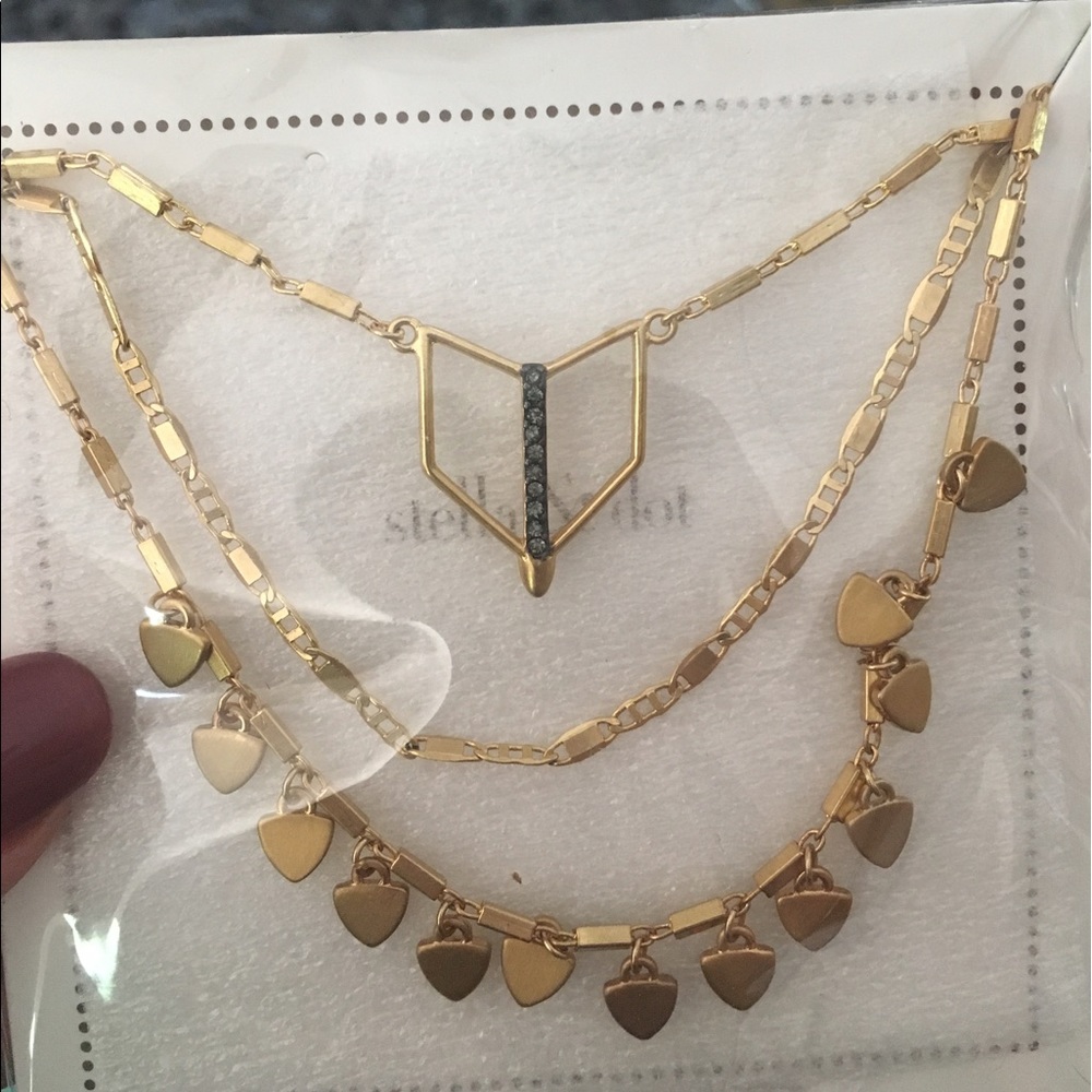 Stella and dot 3 in 1 necklace