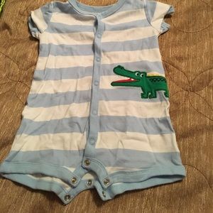 Adorable  baby boy romper.