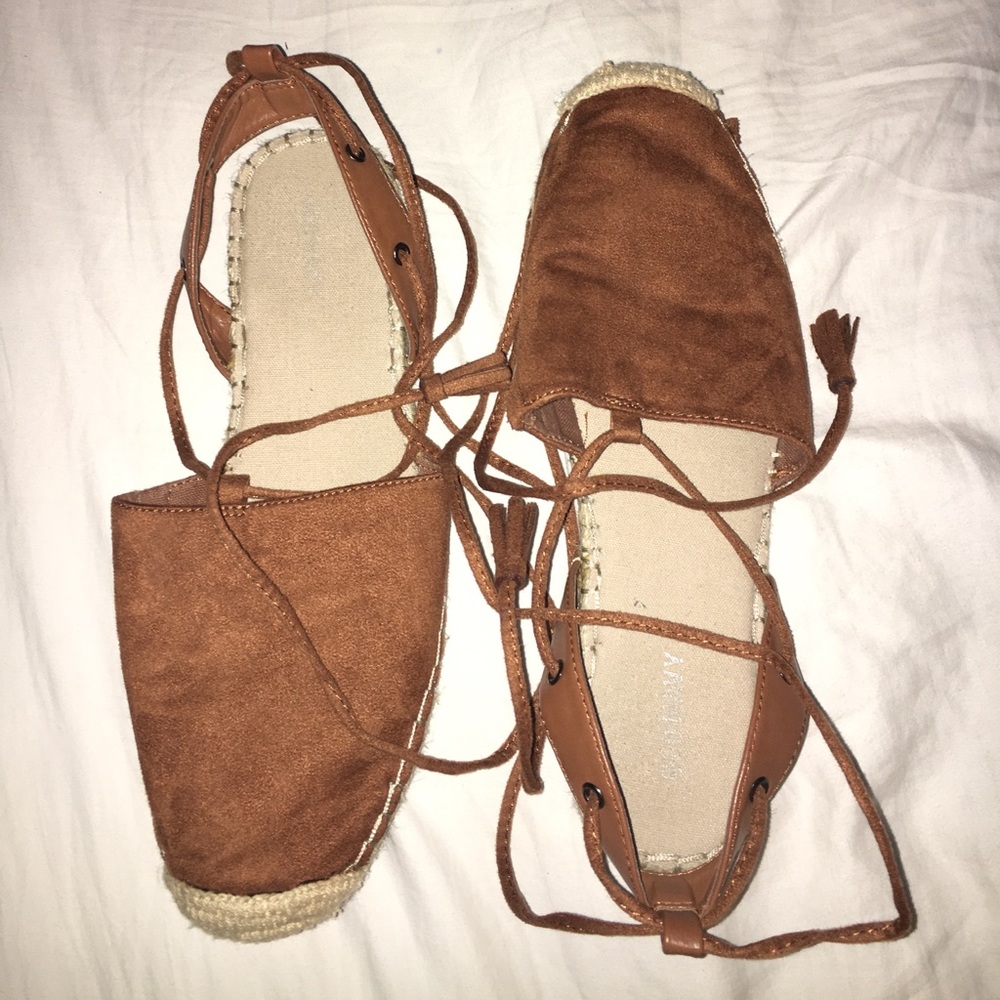 old navy lace up espadrilles
