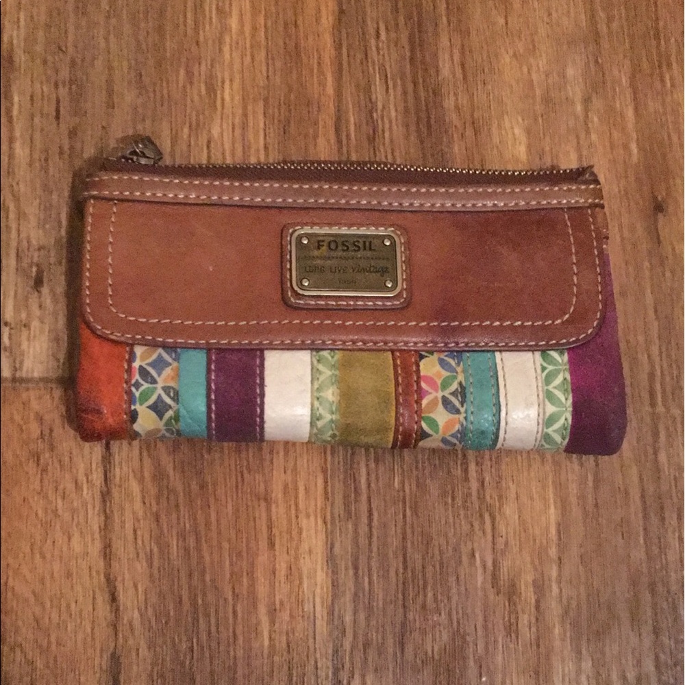 Emory Fossil Wallet