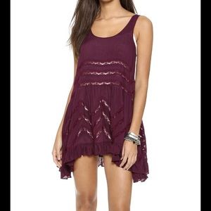 Free people intimately free voile and lace dress