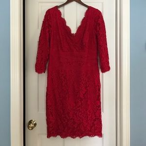 Red Lace Dress